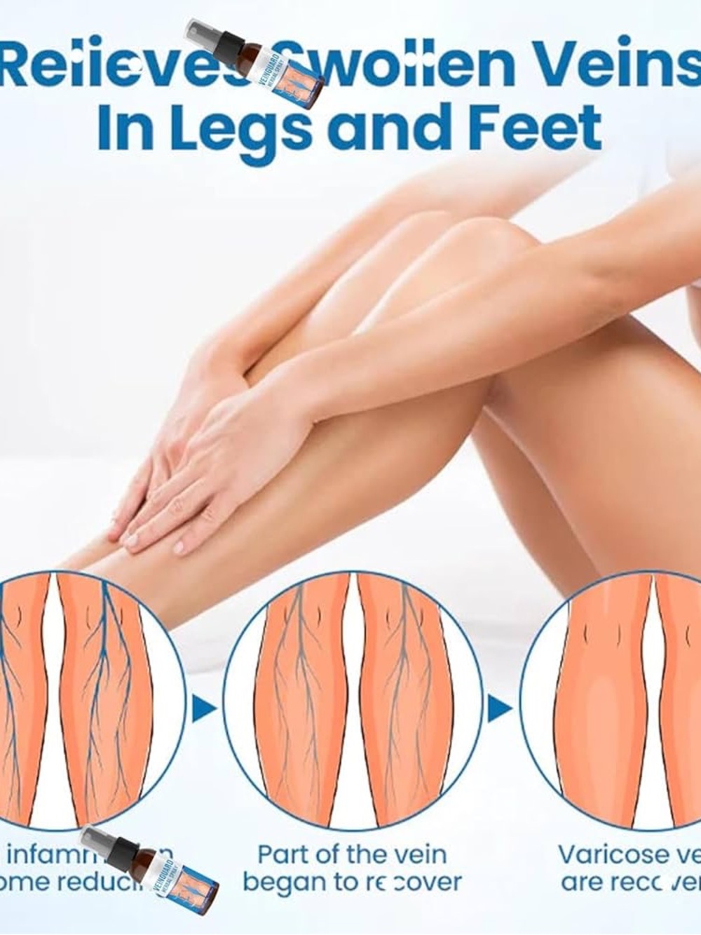 HOUKEA Vein Guard Herbal Spray - 2 pack - Picture 4 of 4